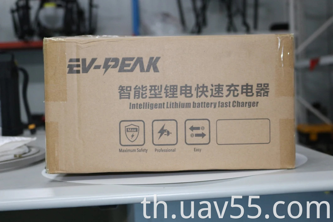 EV-PEAK U4-HP Balance Charger Dual Channel สำหรับ LIPO/LIHV 6S-14S แบตเตอรี่ 2500W 25A